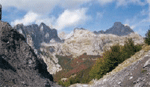Albanische Berge