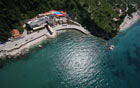 Blick auf Hotel New York Vlora